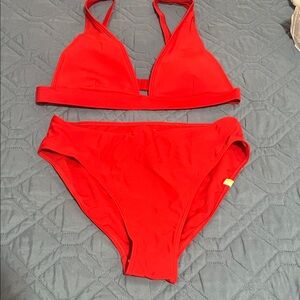 Summersalt Bold Red Swimwear size 6
